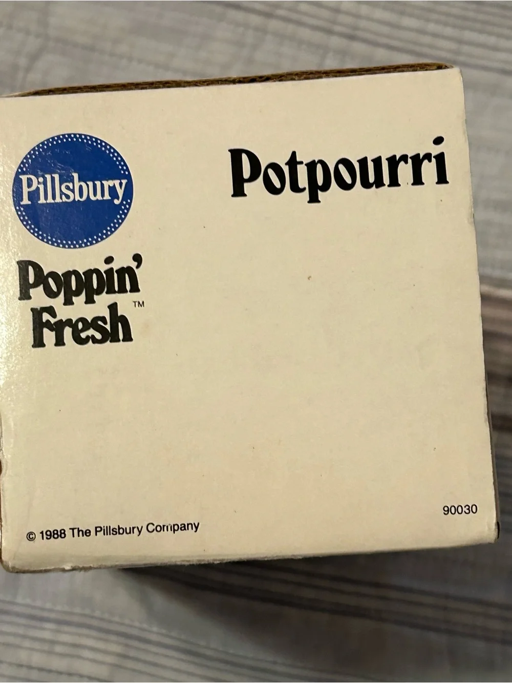 Pillsbury Poppin' Fresh White Potpourri Holder